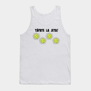 Latinos Hispanos,Humor Shirt,Frases Mask,Mascarilla. Tank Top